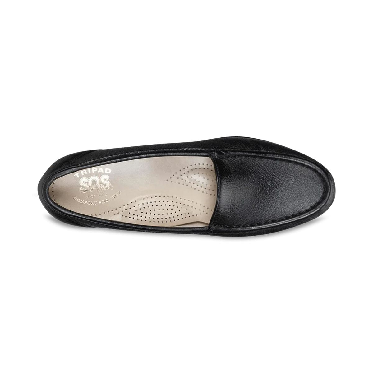 SAS Simplify Women's Slip On Loafer in Black