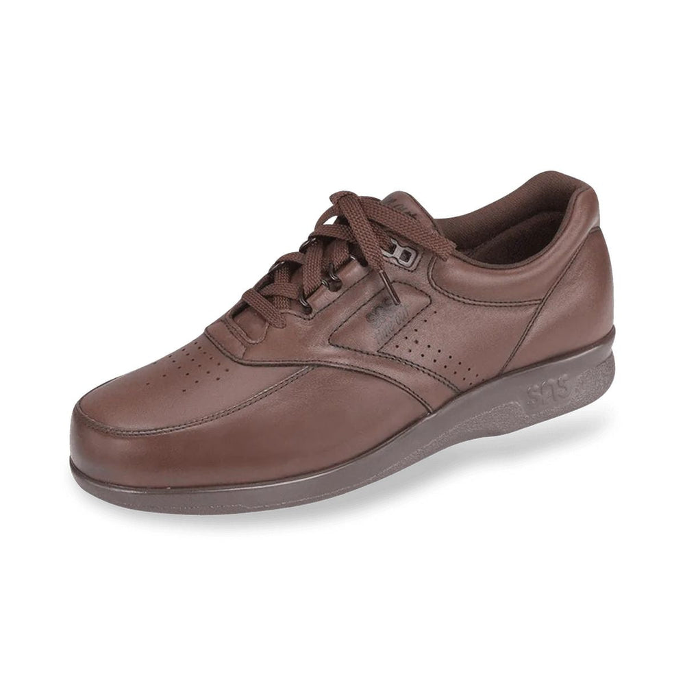 SAS Time Out Men's Lace Up Walking Shoe In Walnut