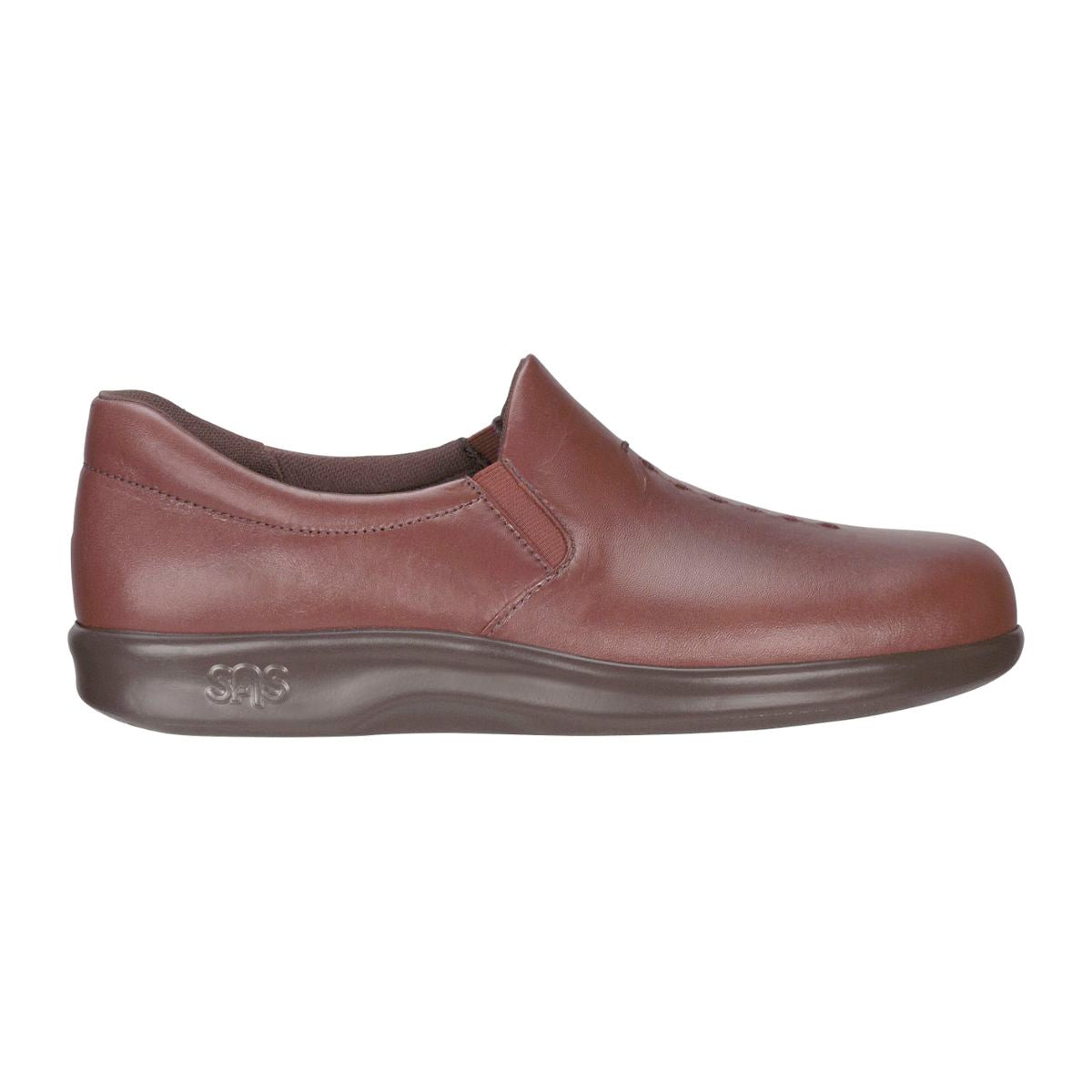 SAS Viva Women's Slip On Loafer In Teak