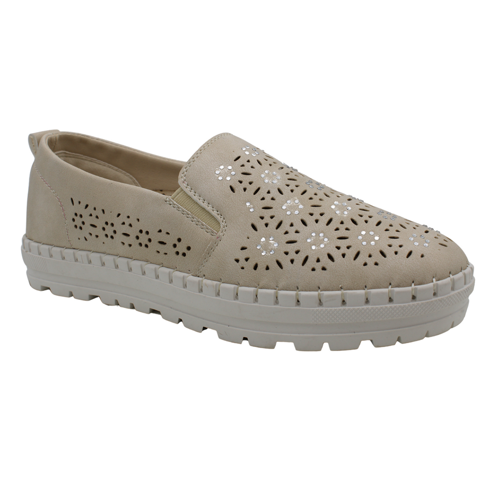 S5481 Sparkle Slip On Shoe