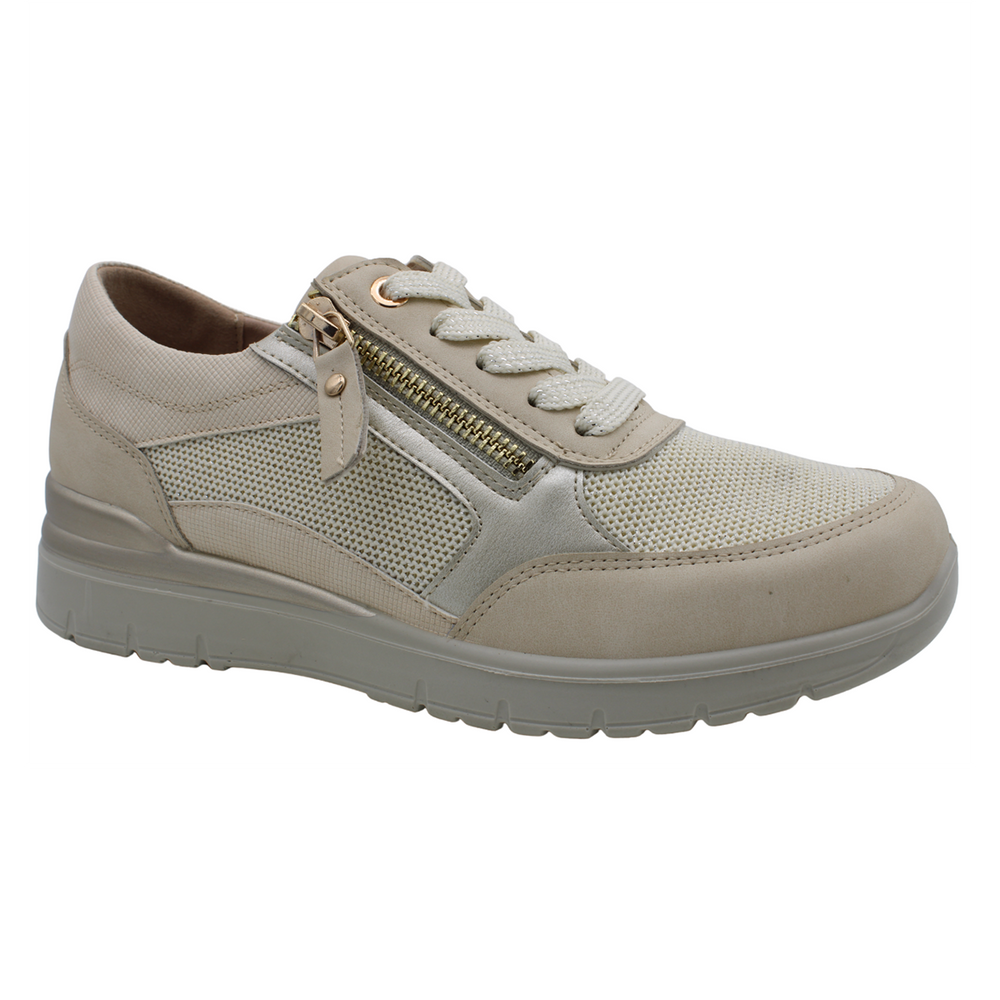 S5503 Lace/Side Zip Sneaker