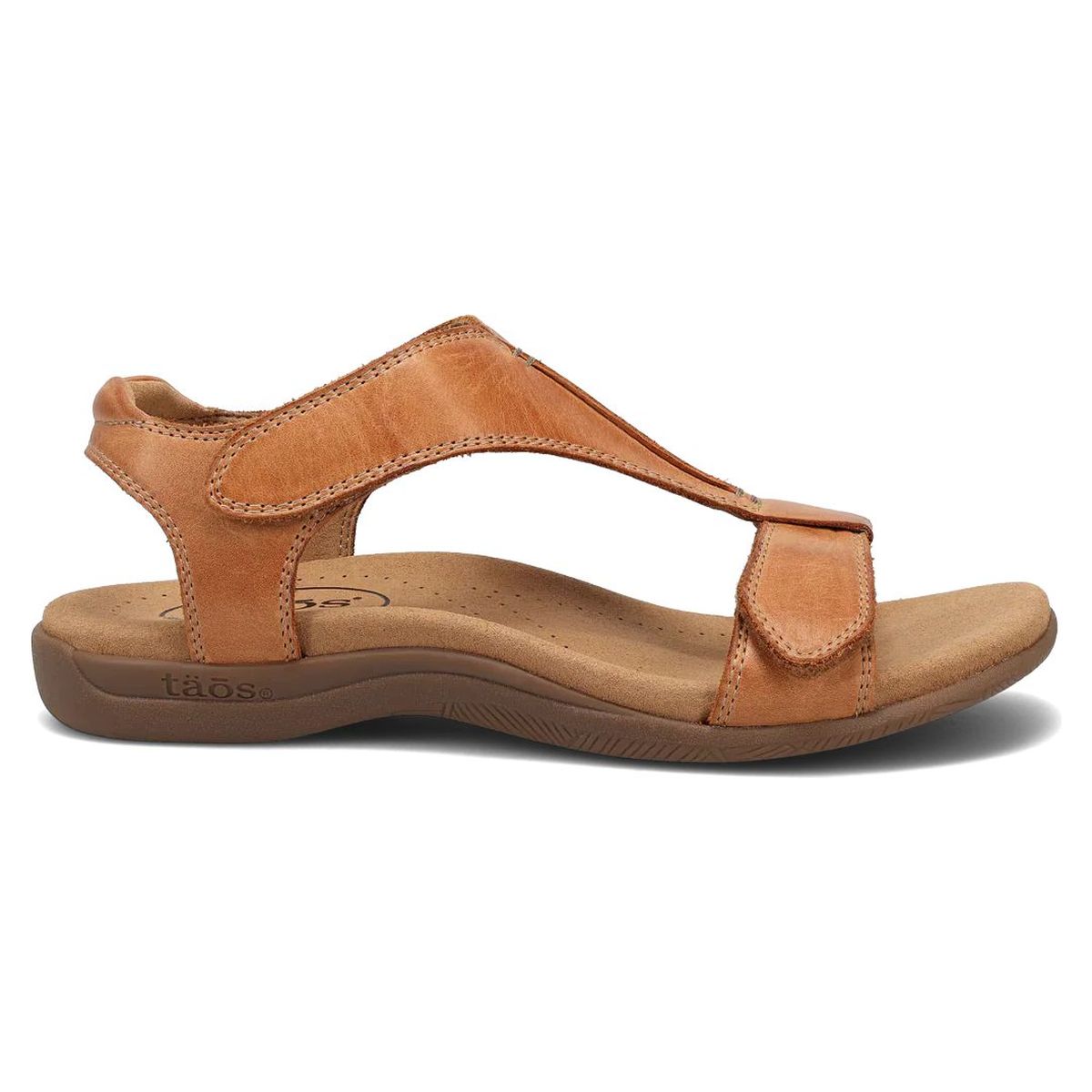 Taos The Show Adjustable Strap Sandal Caramel