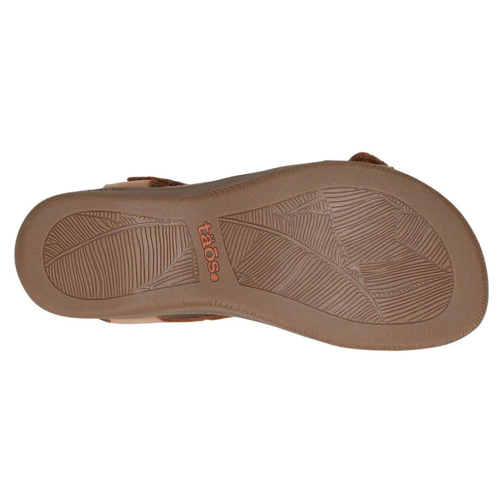 Taos The Show Adjustable Strap Sandal Caramel