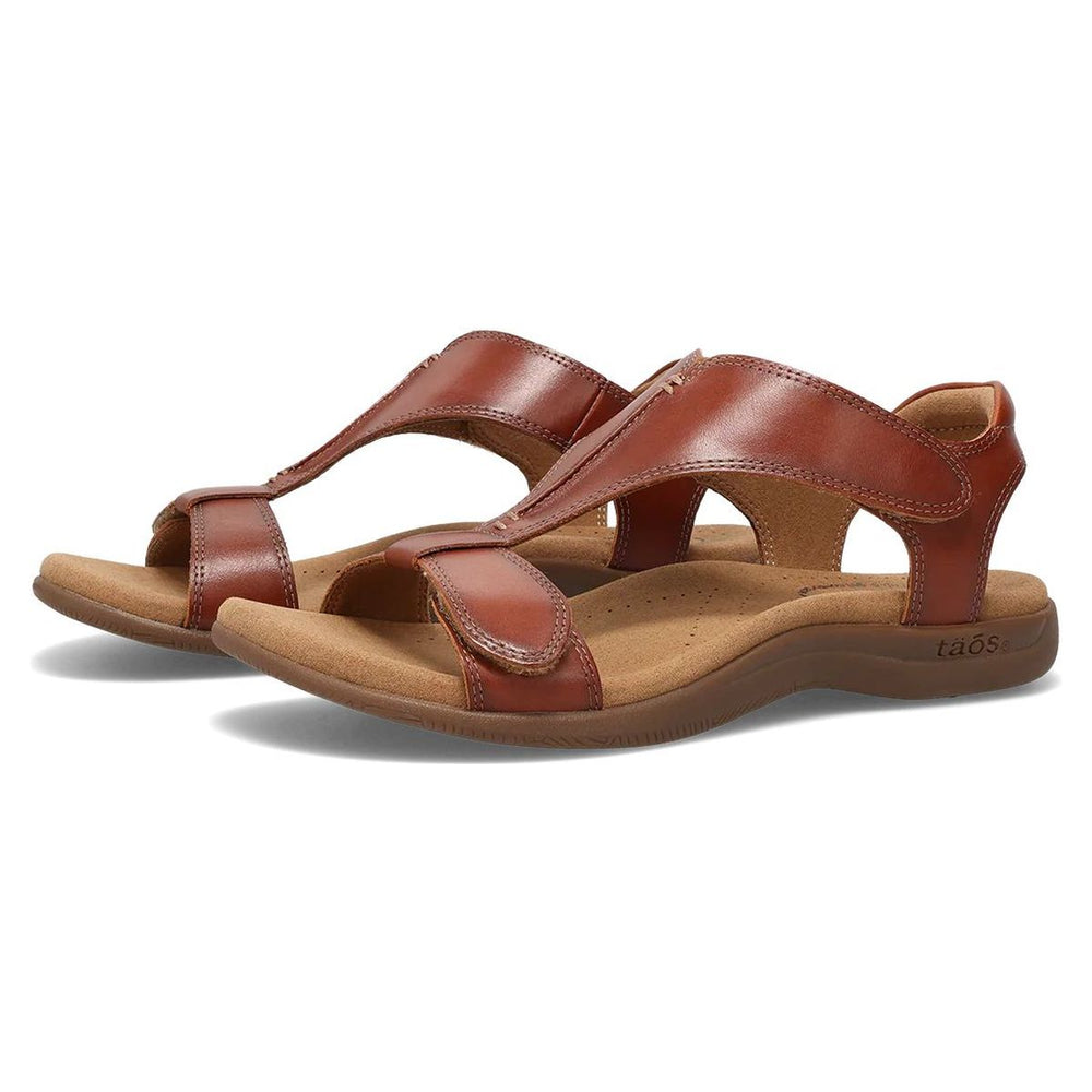 Taos The Show Adjustable Strap Sandal - Cognac