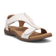 Taos The Show Adjustable Strap Sandal White