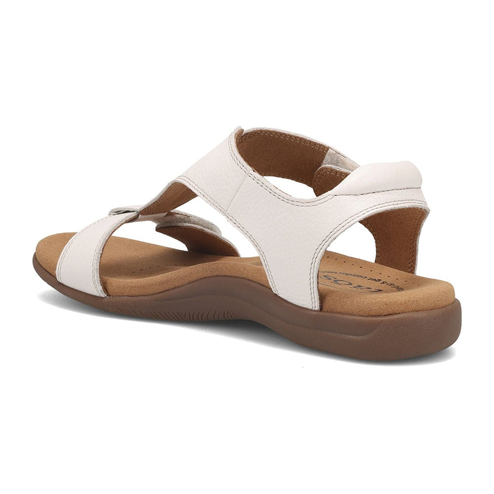 Taos The Show Adjustable Strap Sandal White