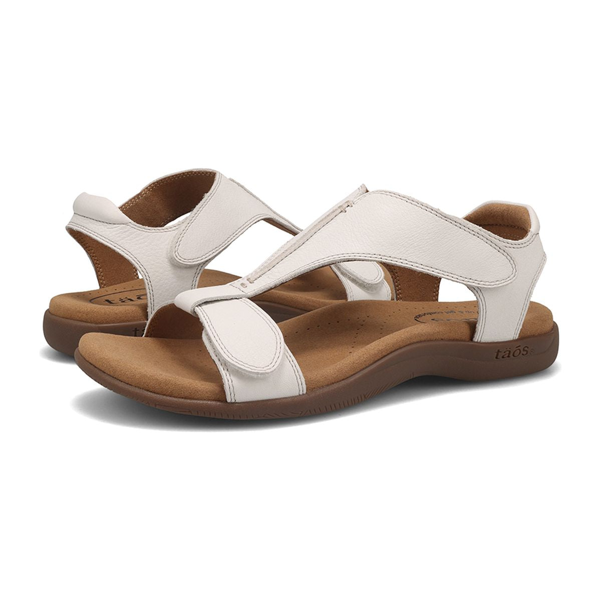 Taos The Show Adjustable Strap Sandal White