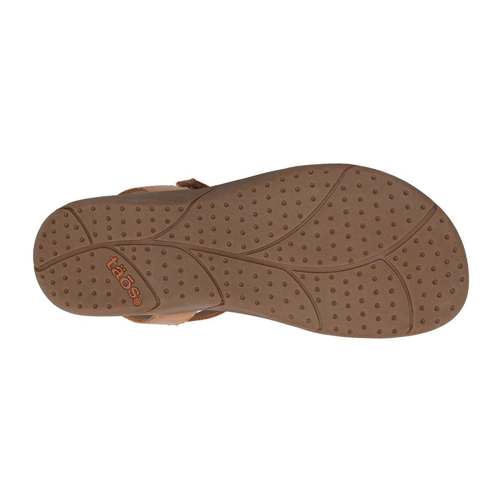 Taos Trophy 2 Adjustable Strap Sandal in Honey