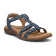Taos Trophy 2 Adjustable Strap Sandal in Blue Emboss