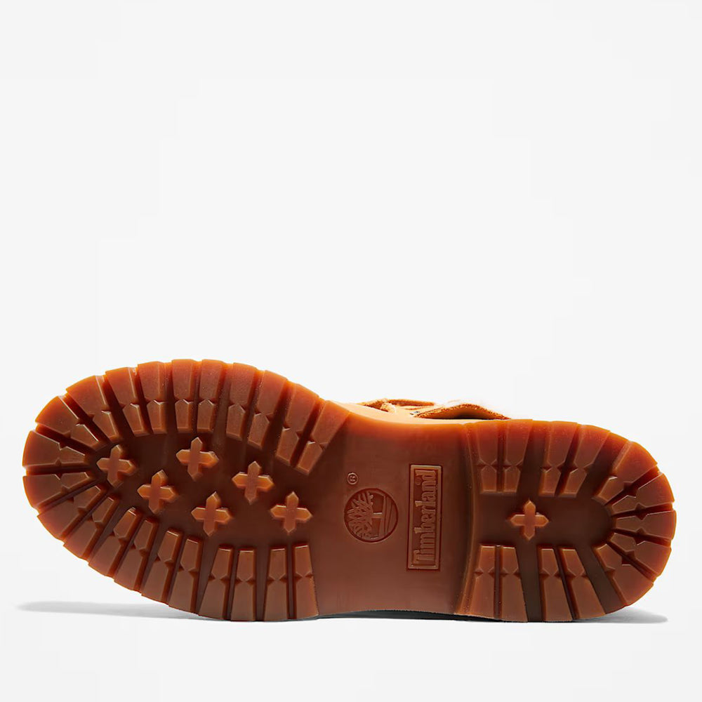 Timberland Women's Warm-Lined Waterproof Roll-Top Boot in Wheat Nubuck