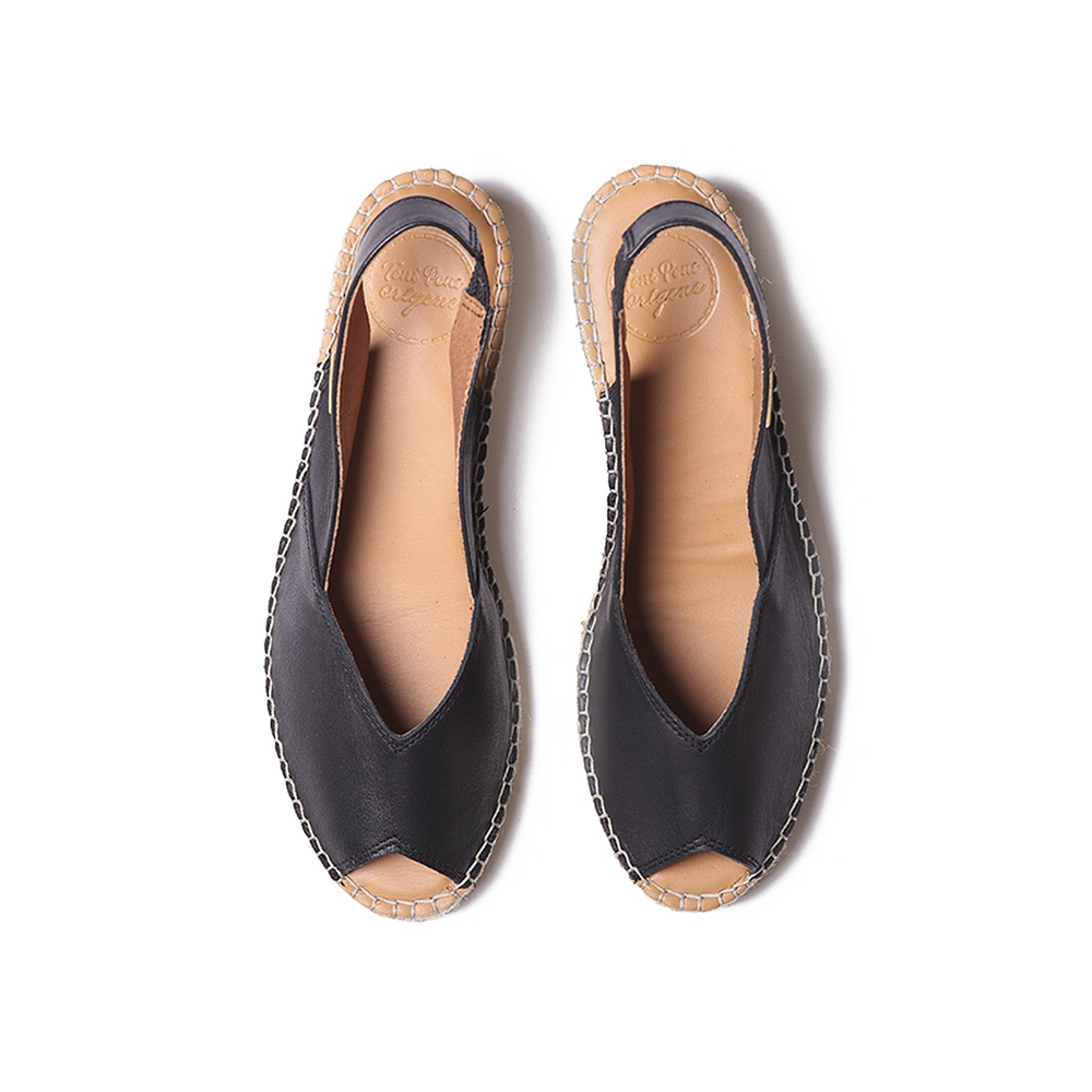 Toni Pons Bernia Women's Wedge Espadrilles in Black