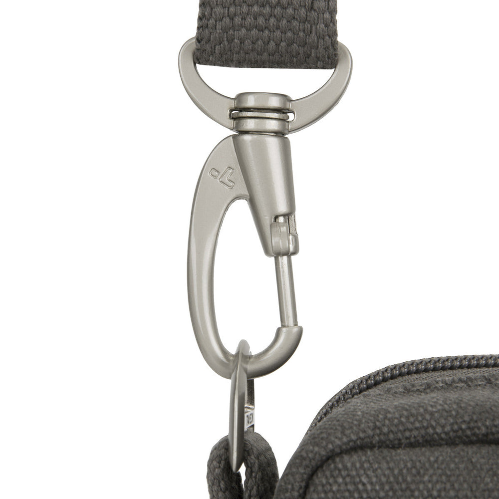 Travelon Anti-Theft Heritage Crossbody Pewter