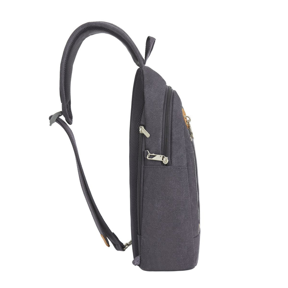 Travelon Anti-Theft Heritage Sling Bag in Pewter
