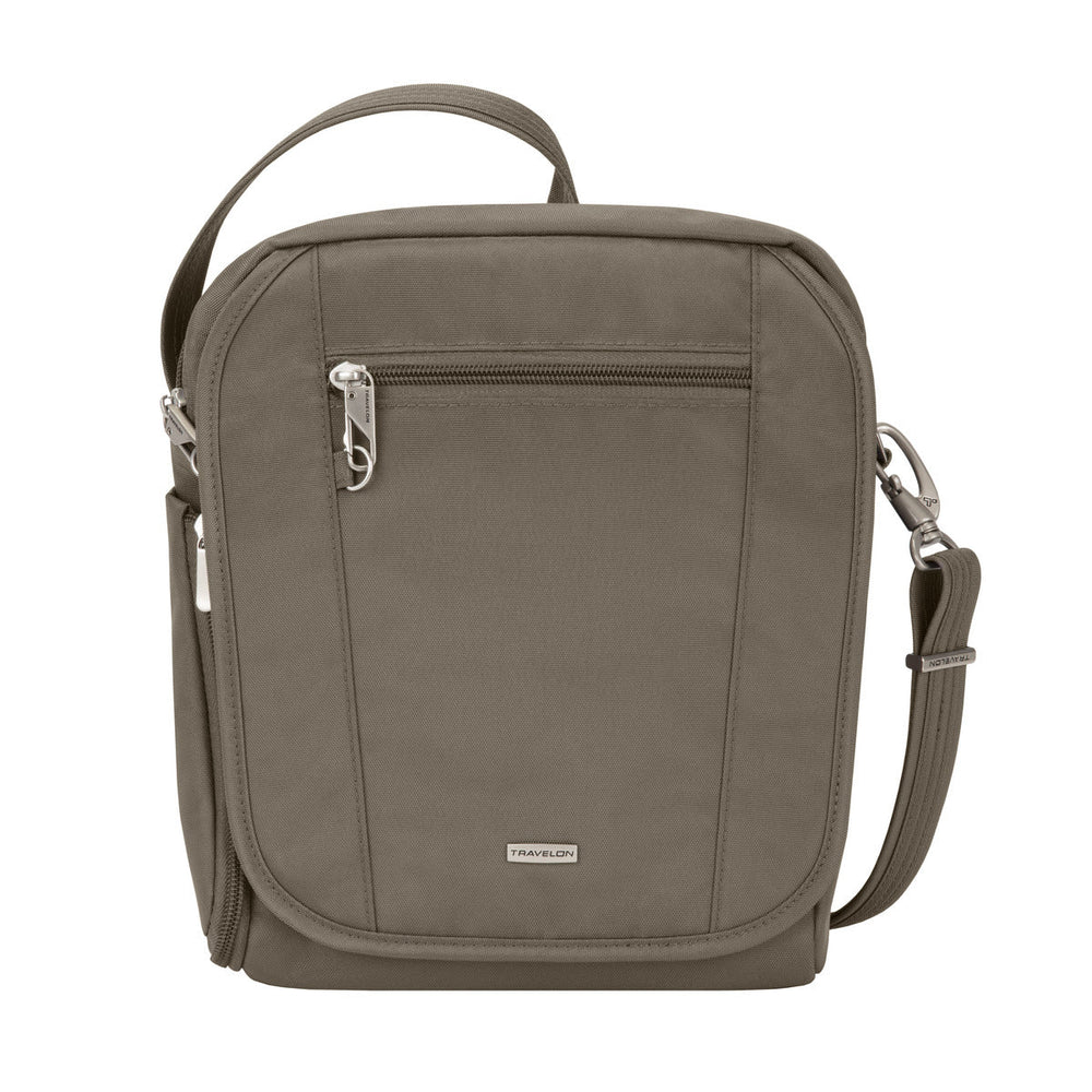 Travelon Anti-Theft Classic Tour Bag; RFID crossbody bag for travel;slash-proof travel bag; best travel bag for Europe; secure travel purse for women; travel bag with locking zippers
