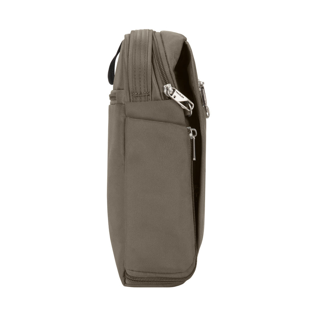 Travelon Unisex Anti-Theft Classic Tour Bag in Taupe
