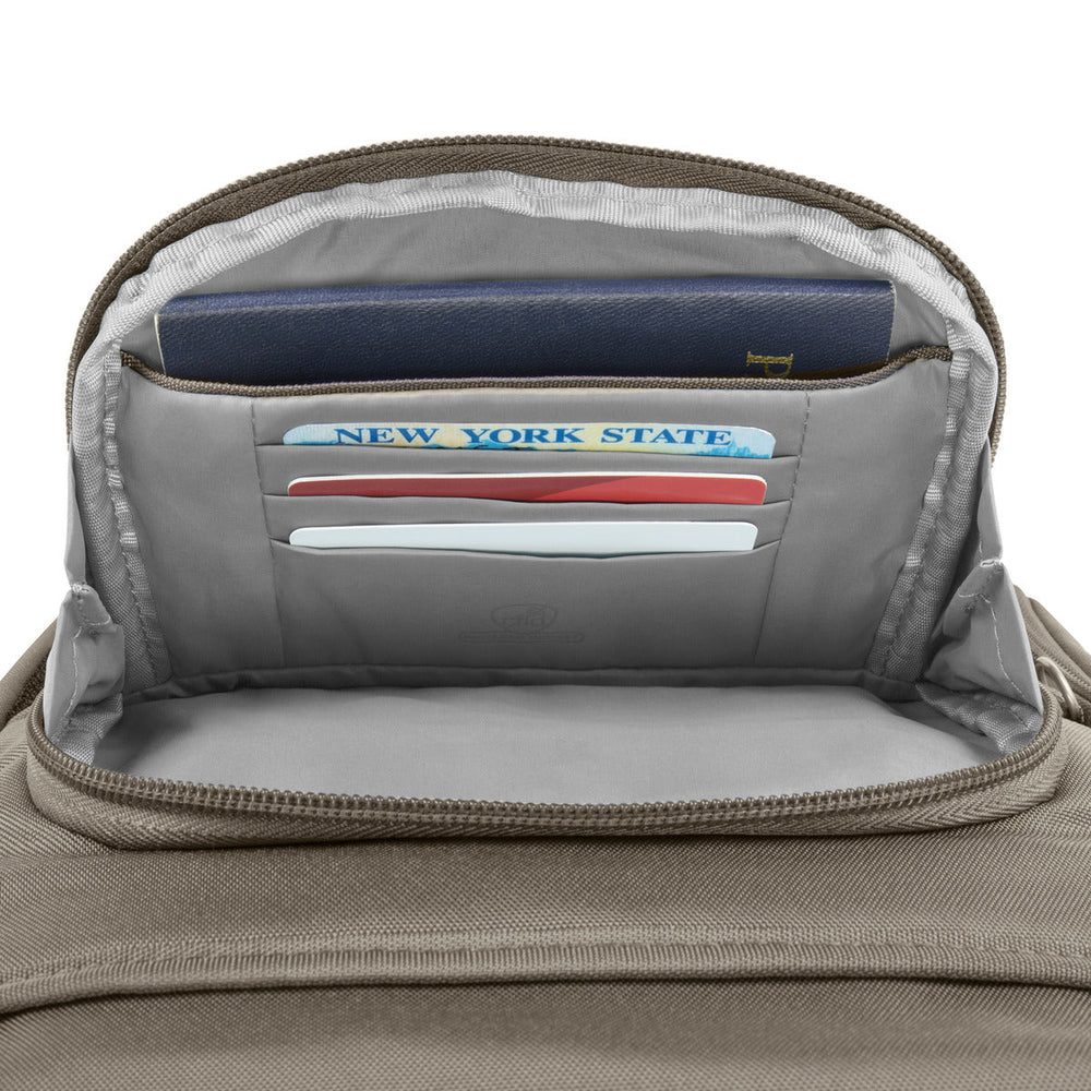 Travelon Unisex Anti-Theft Classic Tour Bag in Taupe