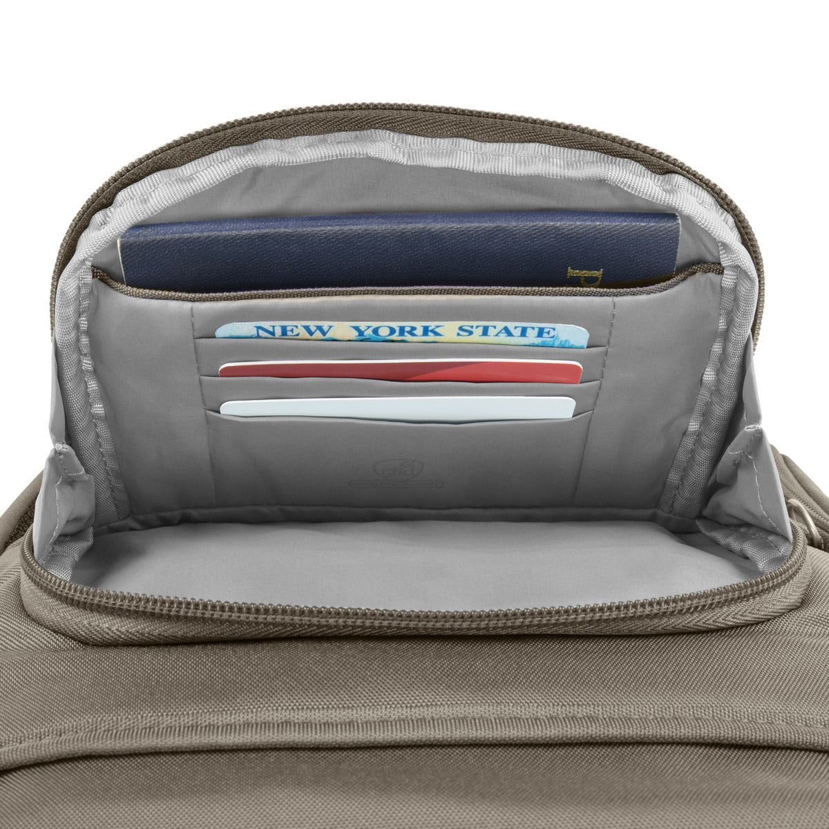 Travelon Unisex Anti-Theft Classic Tour Bag in Taupe