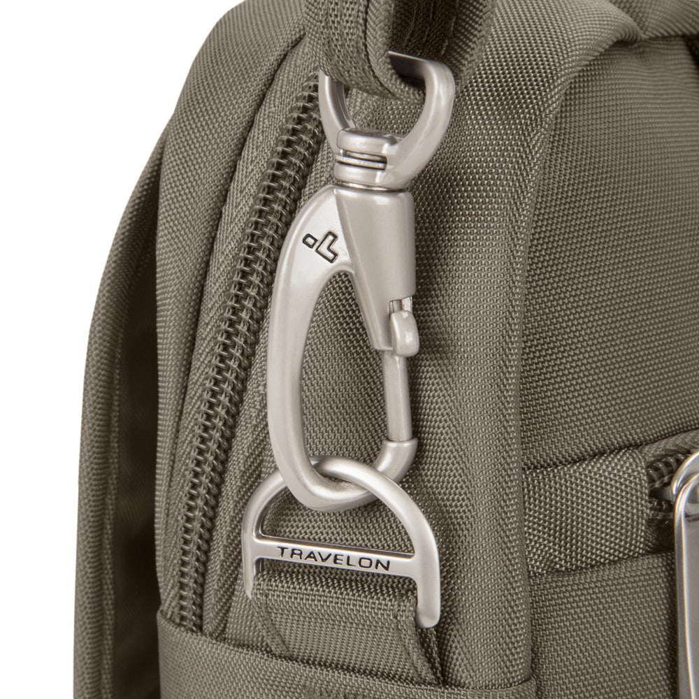 Travelon Unisex Anti-Theft Classic Tour Bag in Taupe