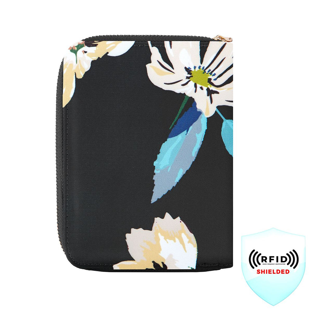 Travelon RFID Blocking Passport Zip Wallet - Moss