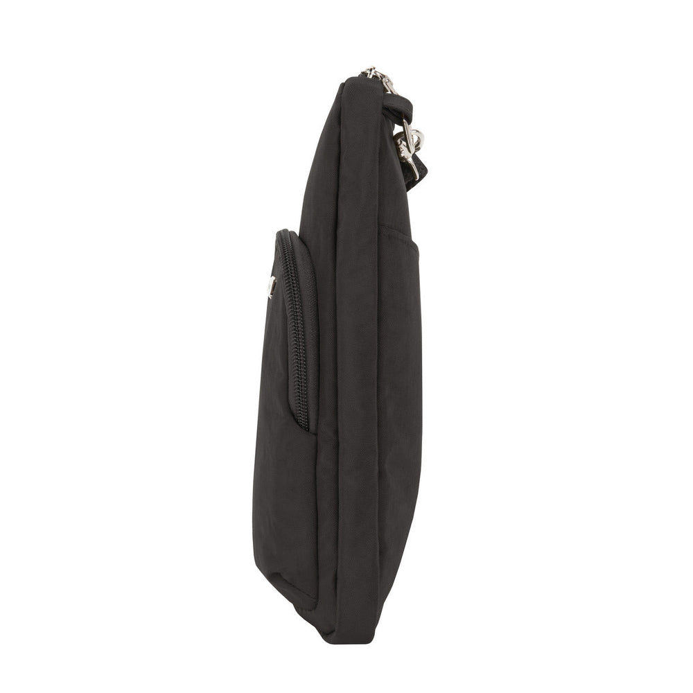 Travelon Anti-Theft Essentials Mini Asymmetric Crossbody in Black