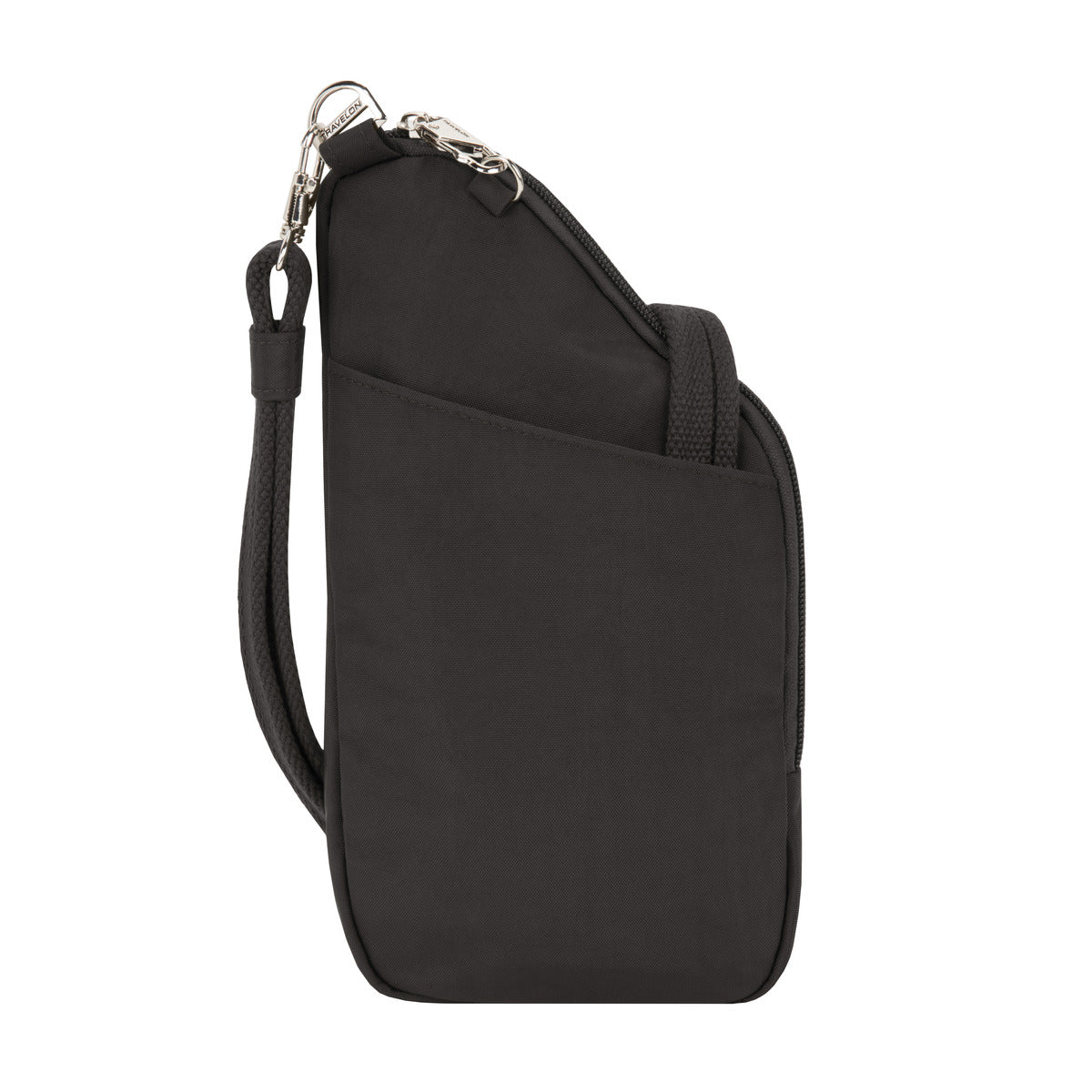Travelon Anti-Theft Essentials Mini Asymmetric Crossbody in Black