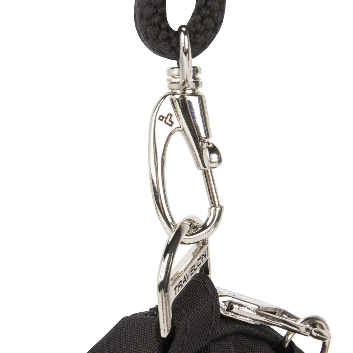 Travelon Anti-Theft Essentials Mini Asymmetric Crossbody in Black