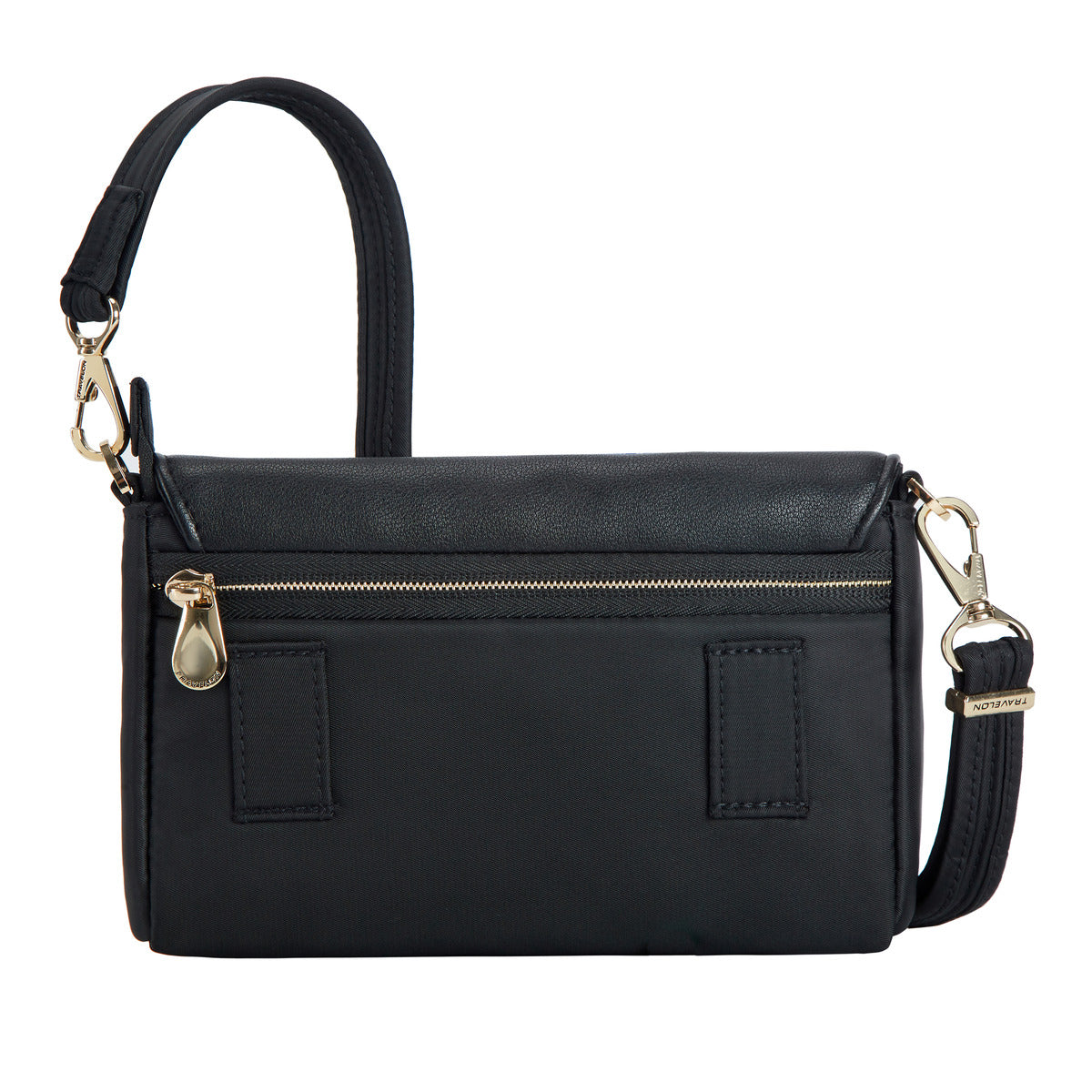 Anti-Theft Addison Convertible Belt Bag in Black